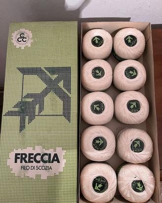 Filo di scozia vianco Nr 16
