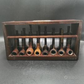 PIPA BLOCCO COMPLETO CON CASSETTO PORTA PIPE