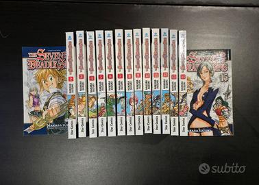 Manga, The Seven Deadly Sins, Volumi da 1 a 15