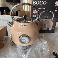 Bollitore acqua vintage Sogo Retrò acciaio inox be