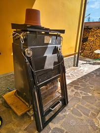 Caminetto termocamino klover