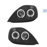 FARI PER FORD FIESTA 02-08 ANGEL EYES FONDO NERO