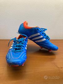 Adidas 11nova TRX SG - Pelle naturale -Blue/Orange