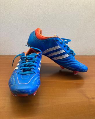 Adidas 11nova TRX SG - Pelle naturale -Blue/Orange