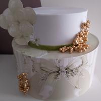 Torta scenografica + 6 bomboniere battesimo 