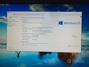 Computer fisso con monitor