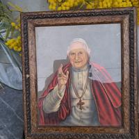 Quadro il papa buono vintage 