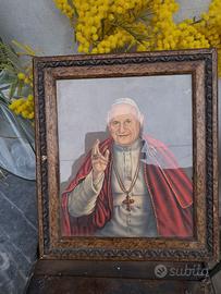 Quadro il papa buono vintage 