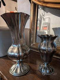 Coppia vasi peltro