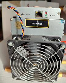 miner Asic Bitmain Antminer D3 