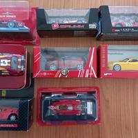 Modellini  Ferrari  Alfa romeo Lancia  8 pezzi