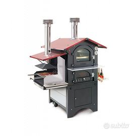 Forno a legna e barbecue  fontana 