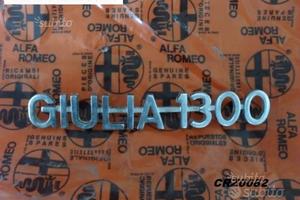 Scritta Alfa Romeo Giulia 1300