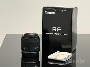 Canon RF 24mm F 1.8 macro IS STM