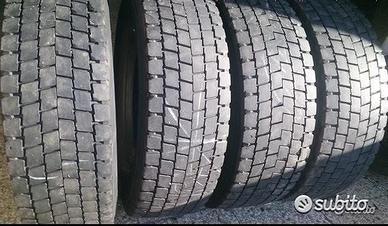 4 gomme usate autocarro 205 75 17.5 Fulda