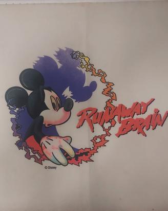 Striscione su tela olona Disney "Runaway Brain"  