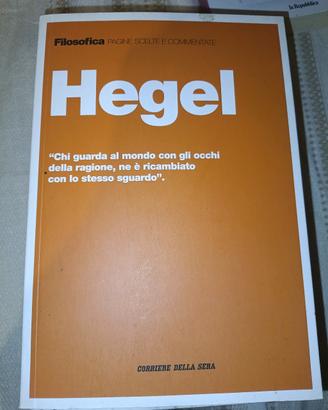 Libro Hegel - Filosofica  Corriere della sera 