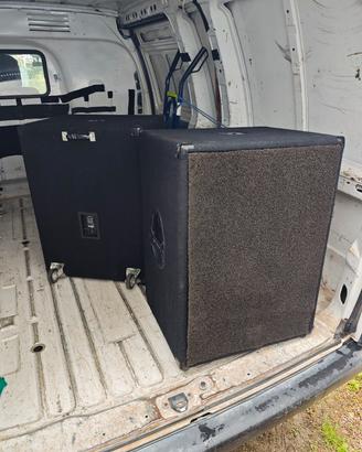 box subwoofer 18 pollici vuoti