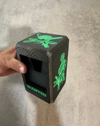Deckbox Zoro One Piece TCG – Porta Dadi Slot 
