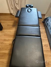 Lettino estetista massaggio