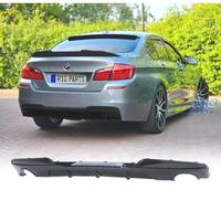 DIFFUSORE BMW F10 F11 10-16 LOOK M NERO LUCIDO