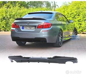 DIFFUSORE BMW F10 F11 10-16 LOOK M NERO LUCIDO