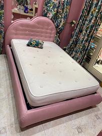 Letto piazza e mezza contenitore