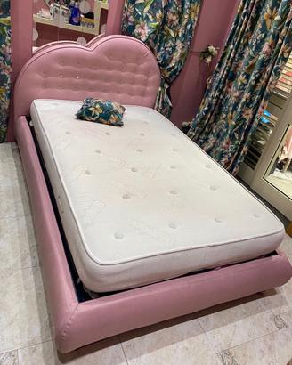 Letto piazza e mezza contenitore