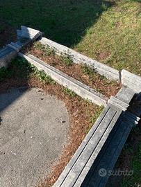 Rivestimento per camino in pietra di travertino