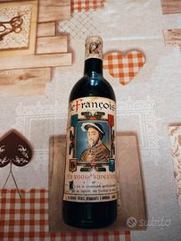 Vino le Francois vin rouge superieur sigillato