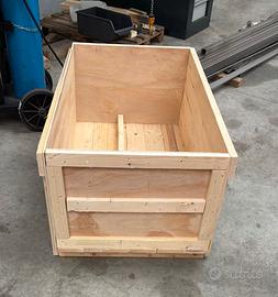 Cassa di legno fumigato
