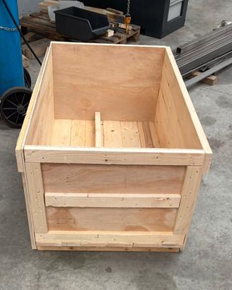 Cassa di legno fumigato