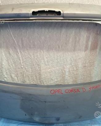 Portellone posteriore opel corsa d 3 porte