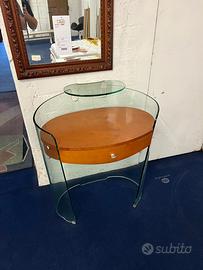 Mobile da ingresso in vetro con cassetto