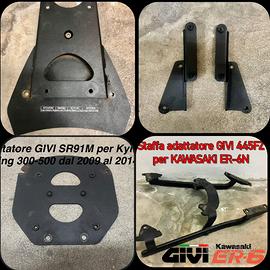 Vari Adattatori Givi per bauletti moto e scooter