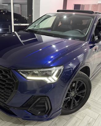 Audi Q3 Sportback 2.0D150cv TOTAL S-LINE+TETTO BLA