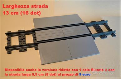 LEGO Train - Passaggio Livello Doppio NUOVO GIA' M