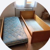 Letto singolo, con secondo letto estraibile