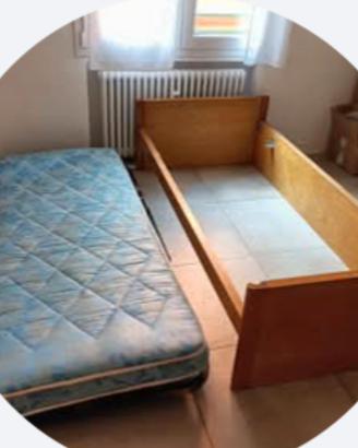 Letto singolo, con secondo letto estraibile