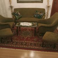 Salotto quattro poltrone anni 60 intatto.
