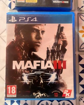 Giochi ps4 Mafia ,The last of us, Uncharted
