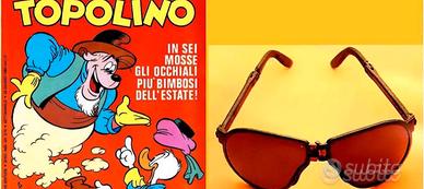 C.erco gadget topolino 1543 occhiali pieghevoli