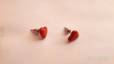 Orecchini a forma di cuore
