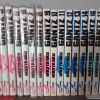 Lotto fumetti 1-19"Gantz"/Planet Manga