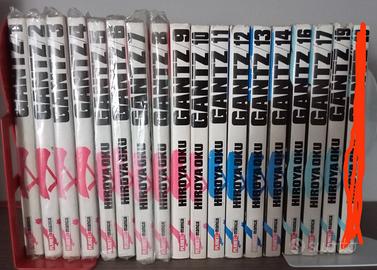 Lotto fumetti 1-19"Gantz"/Planet Manga