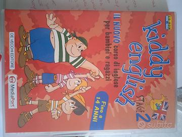 DVD kiddy english stage 2 il nuovo corso di ingles
