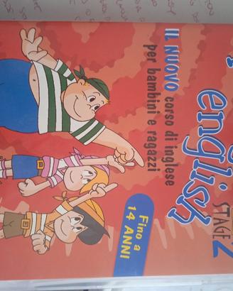 DVD kiddy english stage 2 il nuovo corso di ingles