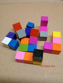 rompicapo a cubo in legno 