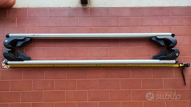 Barre Portatutto Alluminio per Rail aperto Menabò