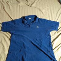 Polo Lacoste blu xl